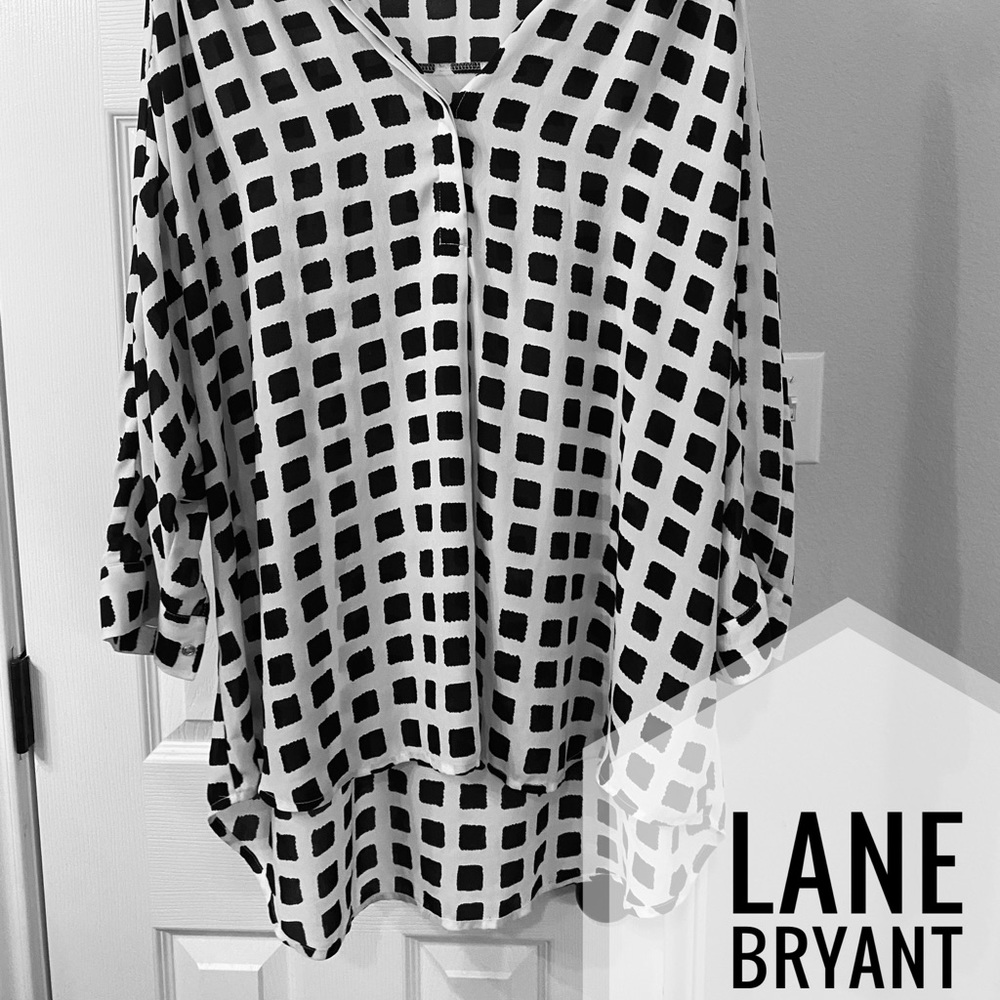 Lane Bryant Button down dress Blouse